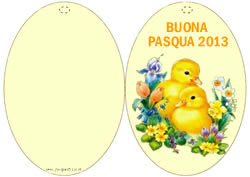 Biglietti di auguri Pasqua 2013